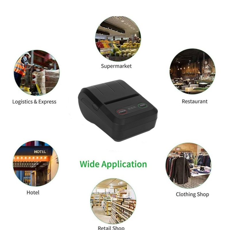 زمینه های کاربردی پرینترهای حرارتی 58 میلی متری چیست؟