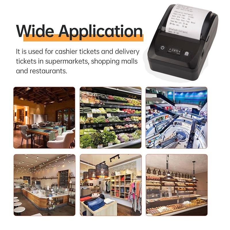 چاپگر رسید برای چه مواردی استفاده می شود؟